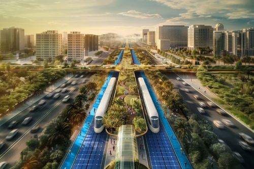 迪拜计划打造「全球最环保」高速公路