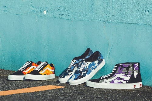 BILLY’S 独占 Vans 全新「Pop Camo Pack」系列鞋款即将上架