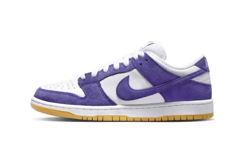 Nike SB Dunk Low 最新配色「Court Purple」鞋款率先曝光