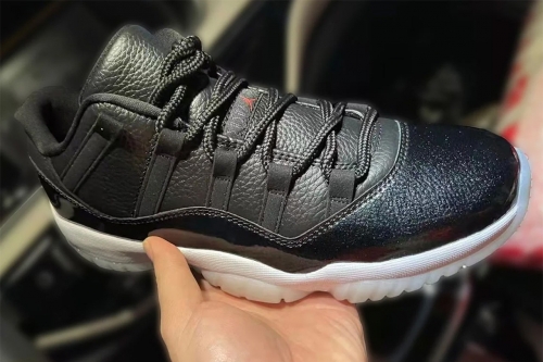 近赏 Air Jordan 11 Low「72-10」大魔王低帮配色鞋款实物图辑