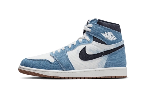 Air Jordan 1 Retro High OG 全新配色「Bleached Denim」鞋款官方图辑、发售情报正式公开