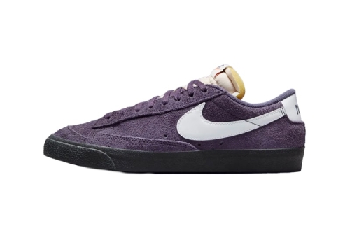 Nike Blazer Low ‘77 Vintage 发布最新配色「Dark Raisin/Black」鞋款