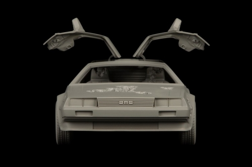 Archive Editions 携手 Daniel Arsham 发布全新限量艺术作品《被侵蚀的 DeLorean》