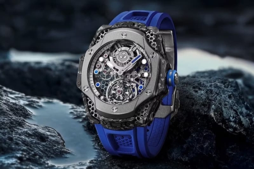 Samuel Ross 操刀设计 Hublot 全新 Big Bang Tourbillon Carbon 表款发布