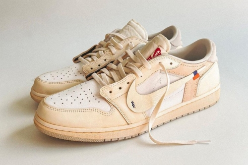 LeBron James 展示 Off-White™ × Air Jordan 1 Low「GOAT LOWS」专属定制鞋款