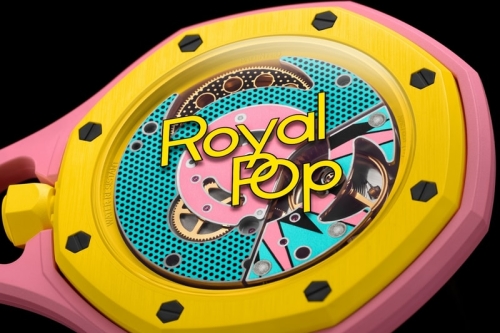 Royal Pop:Audemars Piguet × Swatch 破框联名,把腕表变成「玩味怀表」