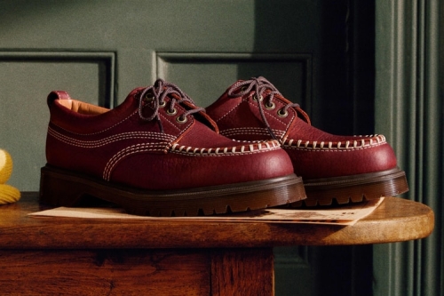 Dr. Martens Lowell 秋季回归：三款「Russet Red」「Olive」「Midnight Blue」同步上架