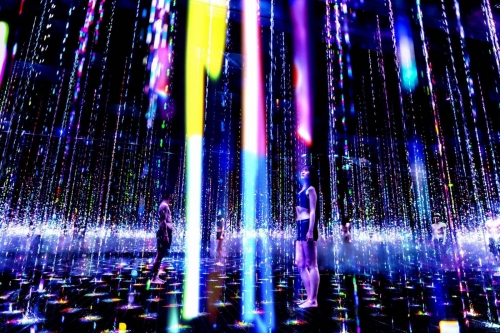 teamLab 打造全新「三温暖」互动式光影艺展 TikTok teamLab Reconnect