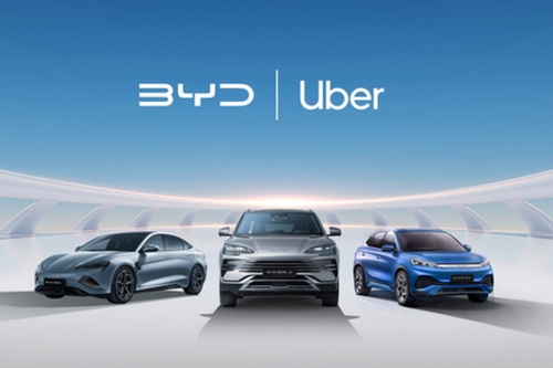 比亚迪 BYD 宣布与优步 Uber 结盟，以 10 万辆新能源汽车杀入全球打车市场