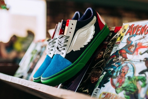 抢先预览 Vans × Marvel「Avengers」联名别注系列鞋款