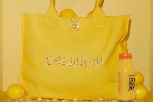 Swarovski 130 周年联乘 Erewhon:招牌托特袋与果汁限量登场