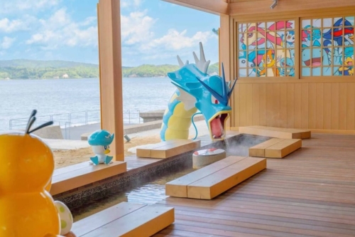 Wakura Onsen 全新 Pokémon 足汤登场：Gyarados、Psyduck、Vaporeon 化身社区打卡新基建