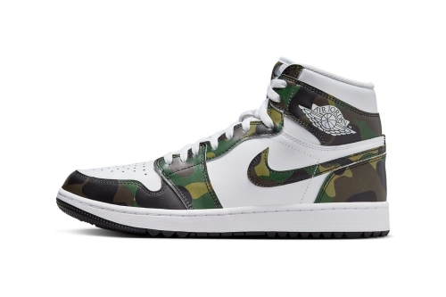 Air Jordan 1 High Golf 全新配色「Camo」鞋款率先登场