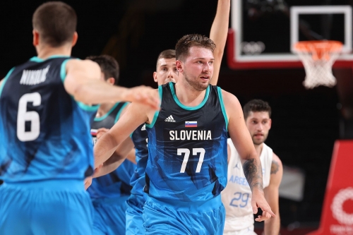 Luka Doncic 东京奥运首秀上阵 31 分钟夺 48 分率斯洛维尼亚战胜阿根廷