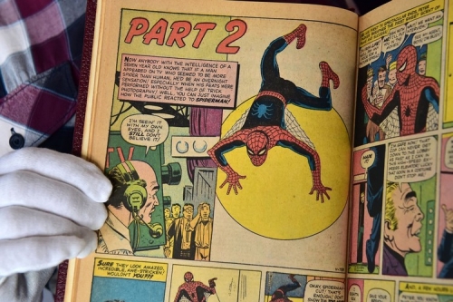 38 年前的《Spider-Man / 蜘蛛侠》漫画单页成功以三百万美元拍卖