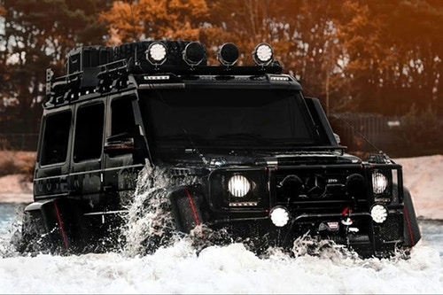 Jon Olsson 最新改装 Mercedes-Benz G500 4×42 爱车现身