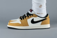 率先上脚 Air Jordan 1 Low OG 经典配色「Rookie of the Year」鞋款