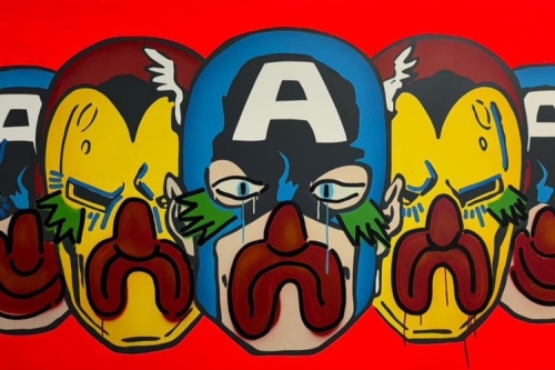 Slawn 联手 Opake 震撼回归,全新展览《Heroes, Villains and Violence》即将登场