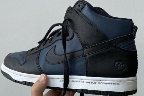 藤原浩疑似曝光 fragment design × Nike Dunk High 最新联名配色鞋款