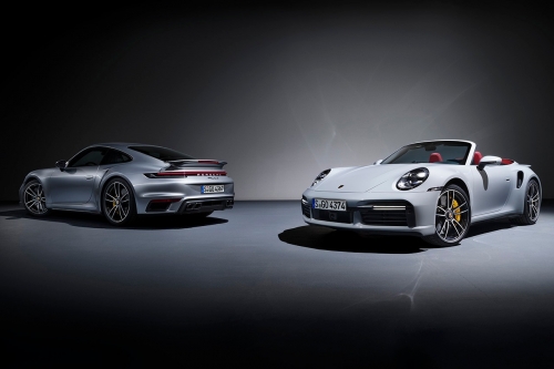 保时捷 Porsche 全新 2021 年样式 911 Turbo S 和 Turbo S Cabriolet 发布