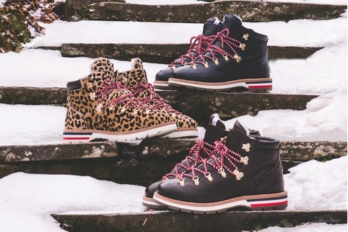 近赏 KITH × Moncler Peak Hiking Boot 联名登山靴系列