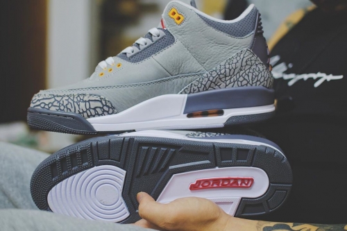 Air Jordan 3 经典配色「Cool Grey」鞋款传将于 2021 年复刻回归