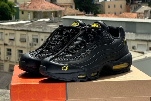 Corteiz × Nike Air Max 95 最新配色「Honey Blacks」鞋款确定将于本月发售