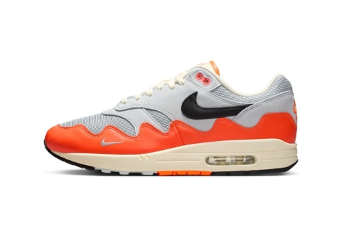 率先近赏 Patta × Nike Air Max 1 Waves「Hyper Crimson」联名鞋款