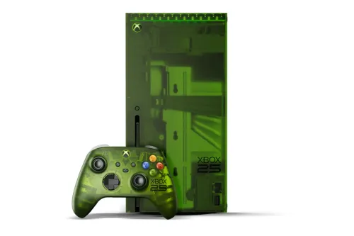 Xbox 25 周年半透明「OG Green」Series X25 主机现已开放预购