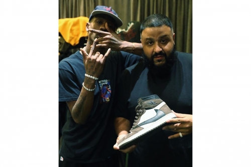 Travis Scott 与 DJ Khaled 曝光全新 Air Jordan 1「Cactus Jack」联名鞋款