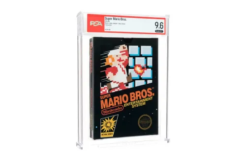近乎满分评级《Super Mario Bros.》密封卡带拍出 300 万美元
