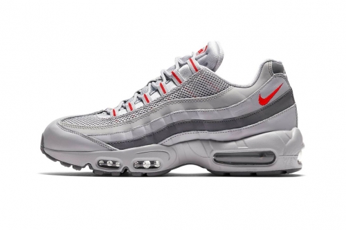 Nike Air Max 95 全新磨砂灰配色设计鞋款