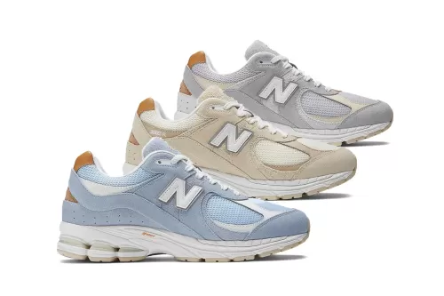 New Balance 2002R 推出三款全新配色「Wet Blue」、「Sandstone」、「Concrete Grey」鞋款