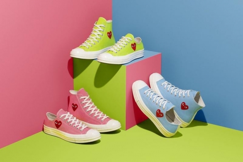 COMME des GARCONS PLAY × Converse Chuck 70s 春夏新配色鞋款上架情报