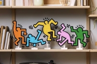 LEGO Art 推出全新 Keith Haring 经典作品《Dancing Figures》积木模型