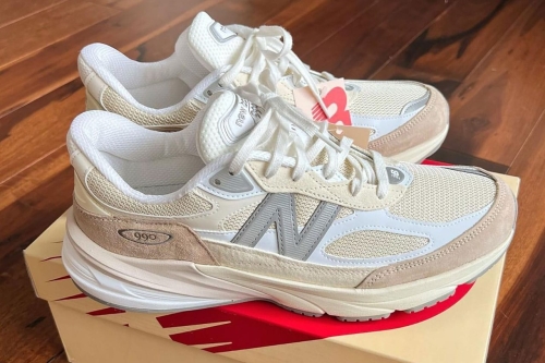 New Balance 990v6 推出全新 Cream/Beige 配色鞋款