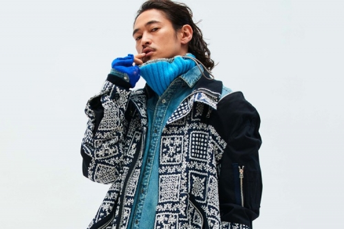 《GRIND》携手洼冢洋介演绎 sacai 2018 秋冬系列造型特辑 Lookbook