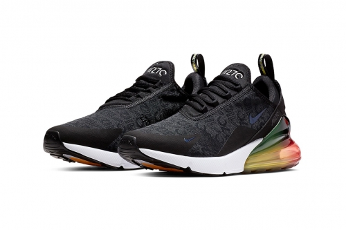 抢先预览 Nike Air Max 270 全新「Black/Multicolor」配色鞋款