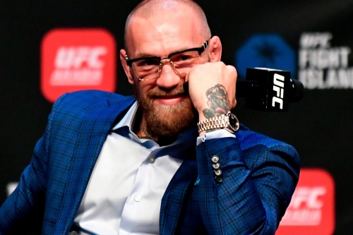 Conor McGregor 著用 Rolex Everose Day-Date 40mm 表款