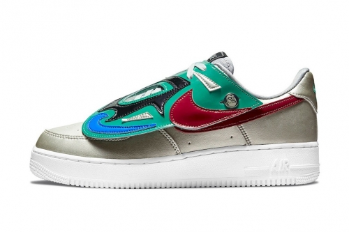 Nike Air Force 1 最新配色「Lucha Libre」鞋款登场