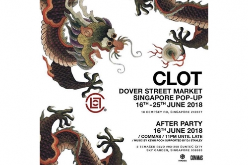 陈冠希预告 CLOT × Dover Street Market 最新合作企划