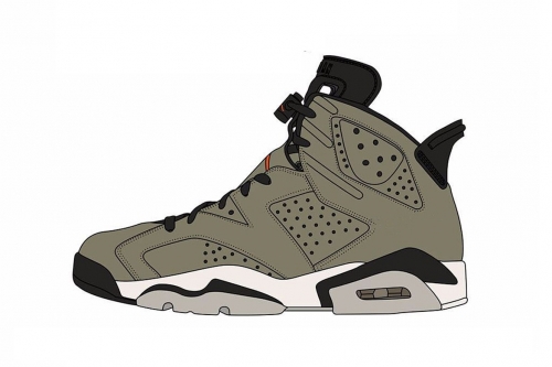 Travis Scott x Air Jordan 6 全新联名上架消息曝光