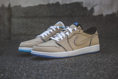 近赏 Nike SB × Air Jordan 1 Low 全新联名配色「Desert Ore」