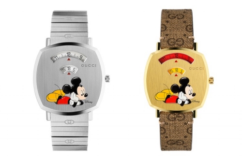 Gucci Grip 腕表推出别注版 Mickey Mouse 系列