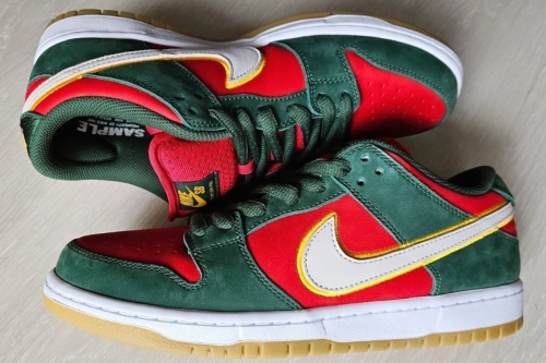 Nike SB Dunk Low PRM 全新配色「Seattle Supersonics」鞋款率先曝光