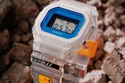 这枚 G‑SHOCK DW‑5600 腕表完美复刻 RX‑78‑2 Gundam 标志性机体美学
