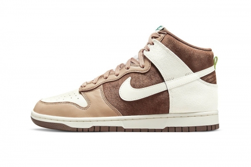 Nike Dunk High 最新配色「Light Chocolate」鞋款率先登场