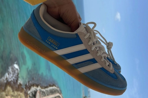 率先预览 Bad Bunny × adidas Gazelle Indoor 全新联名鞋款「San Juan」