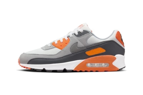 Nike Air Max 90 全新配色「Safety Orange」鞋款官方图辑正式公开