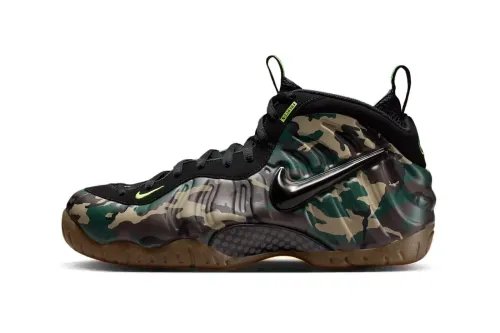 Nike Air Foamposite Pro「Green Camo」鞋款官方照片及发售资讯释出